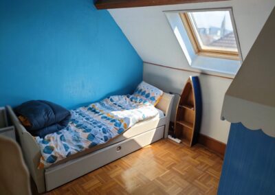 Chambre 4 - 1er étage - chambre bleue